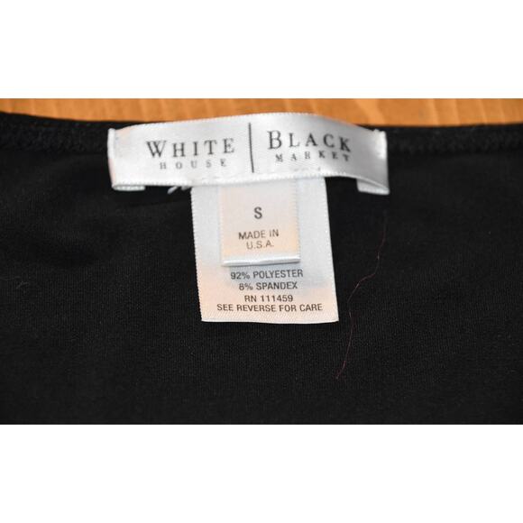 WHBM Sleeveless Blouse, Tank, Lace Underlay, Ln, Women's Small - Picture 4 of 6